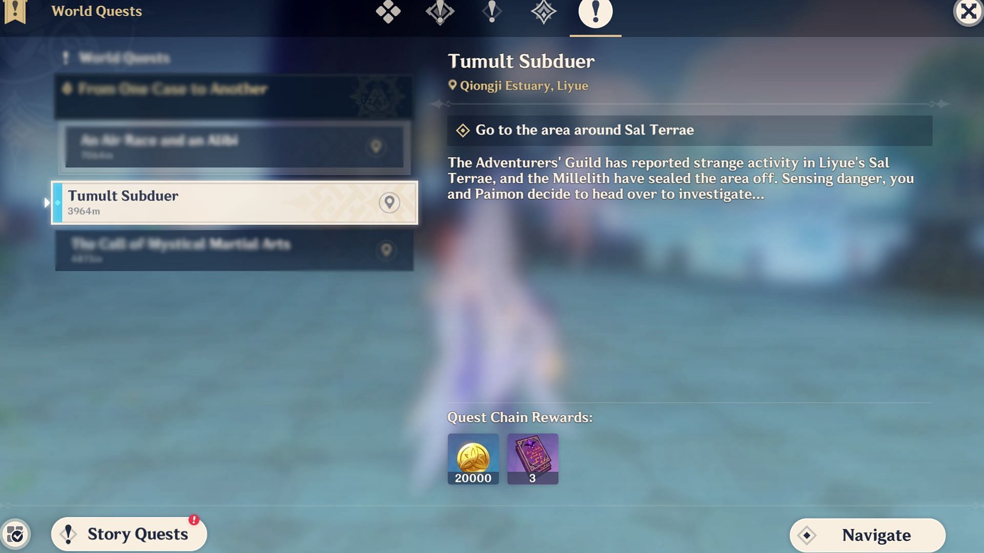 Play through the Tumult Subduer quest to unlock Stygian Onslaught (Image via Sportskeeda Gaming/HoYoverse)